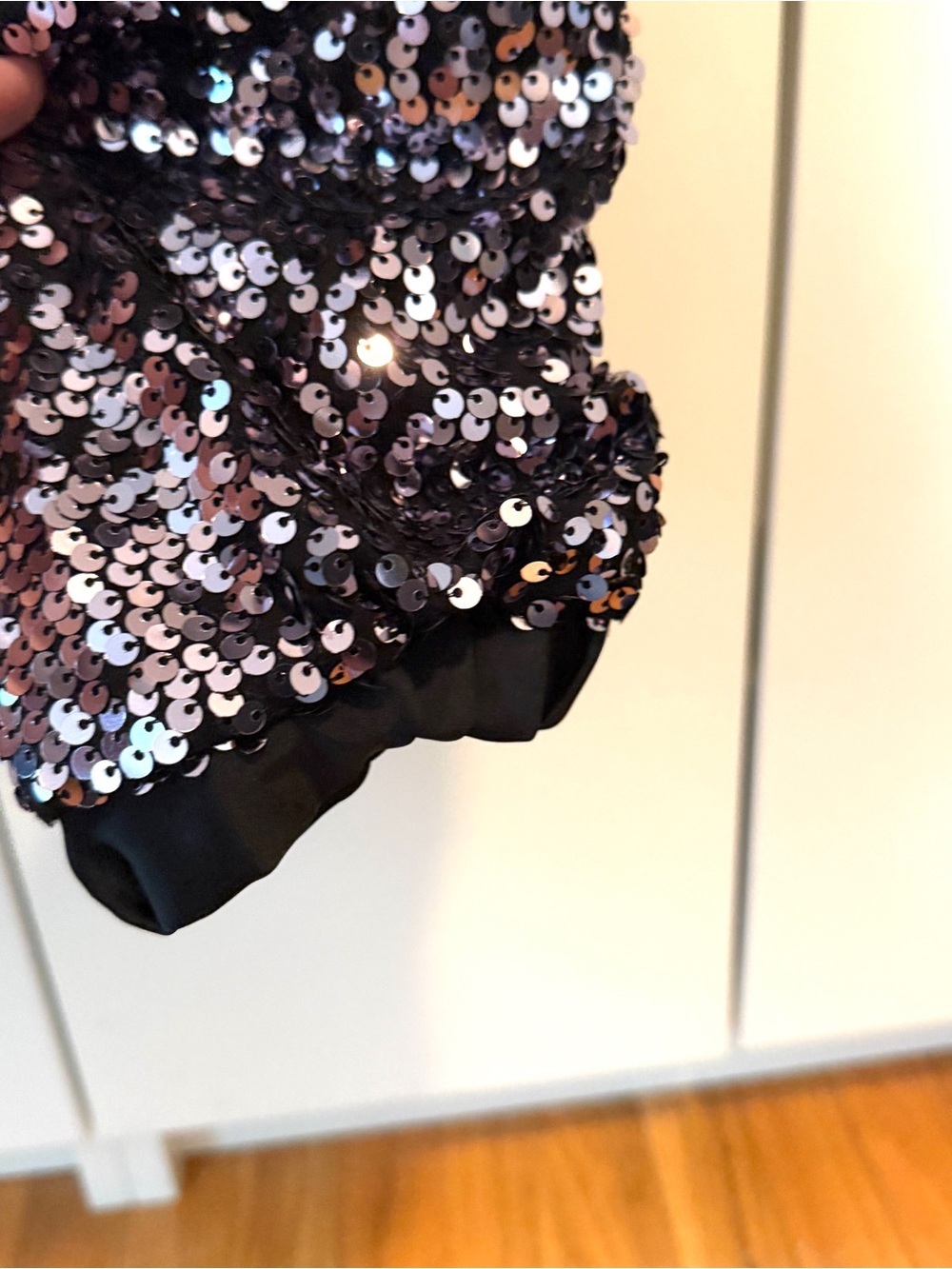 Women's Sequin Zip Blouson Jkt NWOT - Picture 12 of 12